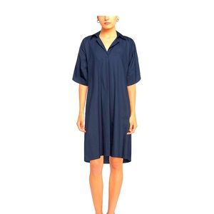 Dress from Italy XACUS 38 midnight blue